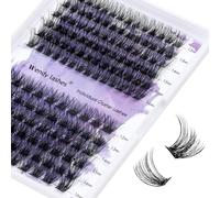 Extension Ciglia Ciuffetti D Curl C3+C9 Cluster Lashes Mix12-16 Ciglia Individuali Naturale Individual Lashes