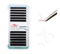 Extension Ciglia Classico Professionale 0.10D Curl 8-14mm Misto 1:1 One by One Ciglia Volume Russo Estensioni delle Ciglia Finte Naturale Lunghezza Mista FADVAN