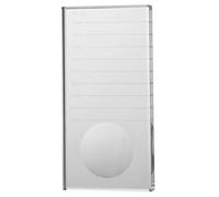 Extension Ciglia Colla Shaker Piastrelle per Ciglia 13x7x3 Cm Vetro Rettangolare Ciglia Finte Colla Separatore di Colla Tavolozza per Estensione Ciglia