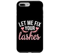 Extension Ciglia Divertente Design Let Me Fix Your Lashes Custodia per iPhone 7 Plus/8 Plus