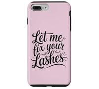 Extension Ciglia Divertente Design Let Me Fix Your Lashes Custodia per iPhone 7 Plus/8 Plus