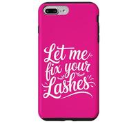 Extension Ciglia Divertente Design Let Me Fix Your Lashes Custodia per iPhone 7 Plus/8 Plus