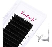 Extension Ciglia Volume 0.05mm C Curl Lunghezza 13mm*12 2D-20D FADLASH Extension Ciglia Volume Russo Easy Fan Volume Lahes Volume Russo Lahes(0.05-c-13)