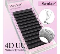 Extension Ciglia Volume 3D 4D 5D 6D Curva U 8-15 mm Miste Merrdear