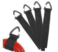 Extension Cord Storage,4 Pieces Heavy-Duty Workshop Organizer,Extension Cord Wrap Holder With Triangular Buckle | For Workshop Garage Maintenance Warehouse Utility Room Basement Shed Closet