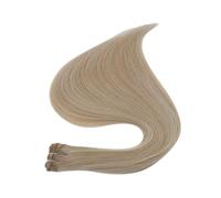 Extension Di Capelli Umani Con Trama, Da Cucire, Lisci Come La Seta, Doppia For Salone Facile Da Usare(18 inches,18p613)