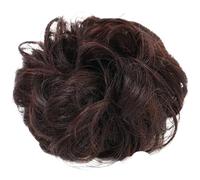 Extension Fermacapelli sintetici lisci e elastici invisibili da donna, for chignon, forcine, accessori for ciambelle(Color7)