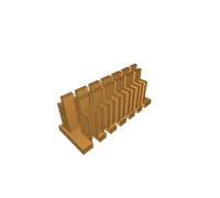 Extension for Atari SIO Plug with Crimp Contact Support