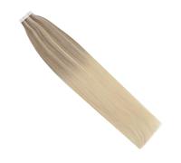 Extension For Capelli Con Nastro Adesivo, Capelli Veri Umani Remy, Balayage Ombre Color, Lisci, Biadesivi Facile Da Usare(40 pcs,18 inches,Nordic)