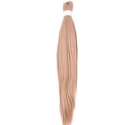Extension for capelli intrecciati allungati da 26 pollici e 66 cm, con fissaggio ad acqua, trecce jumbo sintetiche a bassa temperatura(#24)