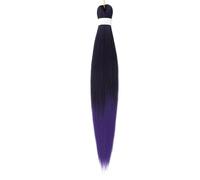 Extension for capelli intrecciati allungati da 26 pollici e 66 cm, con fissaggio ad acqua, trecce jumbo sintetiche a bassa temperatura(FR21)