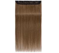 Extension for capelli monopezzo, 3/4 di lunghezza, con clip, for donne, for aggiungere volume ai capelli. Facile installazione e rimozione(Light Brown,20inch)