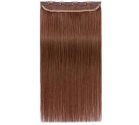 Extension for capelli monopezzo, 3/4 di lunghezza, con clip, for donne, for aggiungere volume ai capelli. for le donne Hair Extensions(Copper Red,24inch)