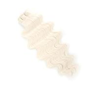 Extension for capelli sintetici con coda di cavallo, in fibra ad alta temperatura, trama bionda Look Elegante Chic(White,26inches-150g-1PC)