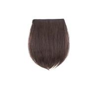 Extension for capelli sintetici invisibili senza cuciture con clip, for aumentare il volume, copertura laterale superiore, compatibili le donne(10cm-2M33)