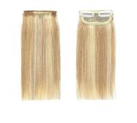 Extension for capelli umani con clip mini corte, forcina invisibile, capelli veri Remy lisci e setosi, piccole e sottili extension monopezzo for donna Veloci da indossare(18P613,4inch 8g)