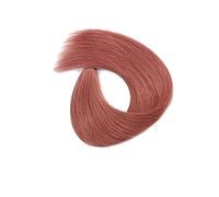 Extension for capelli umani con clip senza cuciture, 6 clip for capelli veri vergini for donne nere, trama in PU con bordo invisibile Veloci da indossare(#33,24inch)