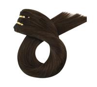 Extension For Capelli Umani Ombre, Capelli Remy, Capelli Lisci Naturali 100 G, For Donne, Veri Capelli Umani Facile Da Usare(18inches,2)