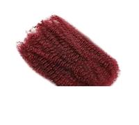 Extension for dreadlock, capelli umani sfusi, riparazione trecce, intrecciature strette e crespe, 1 confezione da 50/30 g(Ginger,14inches)