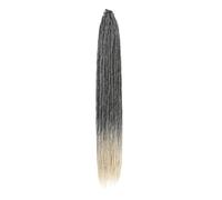 Extension for dreadlock sintetici, 20 ciocche, 0,6 cm di larghezza, con una sola estremità, intrecciate all'uncinetto, fatte a mano, for donne e uomini. Wear and Go(4-613,36inch)