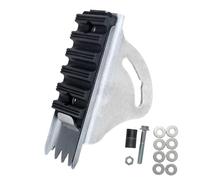 Extension Ladder Replacement Ladder Feet - Aluminum Anti Skid Base | Durable Non Slip Support for Indoor Outdoor Use, Stairs Roof Attic Work, Home Repair Picking DIY Projects