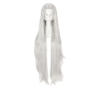 Extension Parrucca lunga argentata, parrucca for costume di Halloween, for Halloween, festa in maschera, spettacolo, evento cosplay, concerti