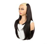 Extension per capelli a forma di U nascosta, lunga, liscia, resistente al | Il design a U segue la forma della testa, transizione senza cuciture, sensazione naturale, bordo invisibile