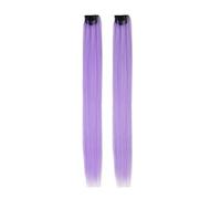 Extension per capelli con clip, per evidenziare le striature, 25 g - 40 g (2, lavanda)