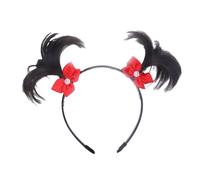 Extension per capelli con fiocchi per capelli da bambina, stile cartone animato, accessorio per lo styling per bambini dai 3 ai 10 anni