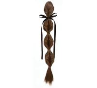 Extension per capelli intrecciate a coda di cavallo con artiglio Coser Photo Props Estensioni dei capelli per ragazze street photography coda di cavallo parrucchino