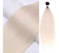 Extension per capelli lisci Ombre Blonde Fake Hair Bundles Super Long Hair Synthetic 24 pollici Capelli lisci pieni fino alle punte-TT-LINEN(51)-24 pollici-60 cm