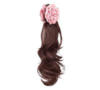 Extension per capelli per ragazze coda di cavallo artiglio Coser Photo Props Estensioni dei capelli per ragazze Street Photography coda di cavallo parrucchino