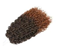 Extension Per Capelli Ricci Ondulati E Ondulati Con Treccia Sintetica Effetto Ombre Biondo.s T1B30 22 Inch 3pcs