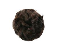 Extension per capelli sintetici da bambina, colore: marrone scuro