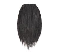 Extension per capelli umani con clip, corte e lisce, a doppia trama, monopezzo, per capelli diradati, forcina invisibile per donne,10