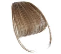 Extension per capelli umani con frangia con clip, extension per capelli