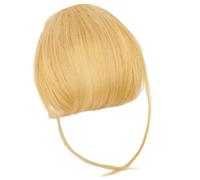 Extension per capelli umani con frangia con clip, extension per capelli