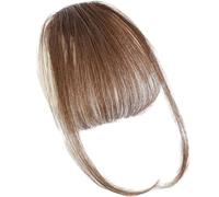 Extension per capelli umani con frangia con clip, extension per capelli
