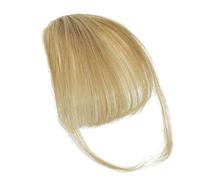 Extension per capelli umani con frangia con clip, extension per capelli