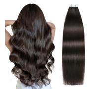 Extension per capelli veri Remy, 50 g, 20 pezzi, per donne, per una maggiore lunghezza e volume, facili da installare e rimuovere