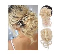 Extension per Chignon Chignon Disordinato Estensioni Dei Capelli Updo Arruffati Con Fasce Elastiche for Capelli Ricci Elastico for Chignon for Donne Ragazze Chignon Capelli(Q10 613)
