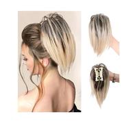Extension per Chignon Chignon disordinato Pezzo for artiglio Clip for chignon sintetici Estensioni for panini disordinati Pezzi di capelli Updo arruffati for le donne Clip for artiglio Capelli a coda