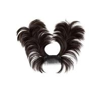 Extension per Chignon Fermaglio for chignon disordinato Fermaglio for artiglio facile da usare Acconciature versatili Parrucca soffice for capelli sottili o spessi Chignon Capelli(Black Brown)