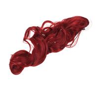 Extension per coda di cavallo con fermaglio a artiglio rosso, extension per