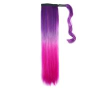 Extension Per Coda Di Cavallo Liscia Sintetica Parrucchino Avvolgente Con Effetto Ombré Fp20t3 22 Inch