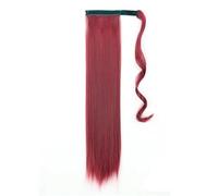 Extension Per Coda Di Cavallo Sintetica Liscia Da Donna 56 E 86 Cm - Avvolgente Parrucca