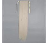 Extension Per Coda Di Cavallo Sintetica Lunga E Liscia Da Donna - Parrucca Avvolgente Da 56 E 86 Cm