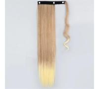 Extension Per Coda Di Cavallo Sintetica Lunga E Liscia Da Donna - Parrucca Avvolgente Da 56 E 86 Cm