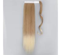 Extension Per Coda Di Cavallo Sintetica Lunga E Liscia Da Donna - Parrucca Avvolgente Da 56 E 86 Cm