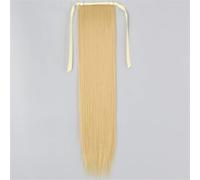 Extension Per Coda Di Cavallo Sintetica Lunga E Liscia Da Donna - Parrucca Avvolgente Da 56 E 86 Cm